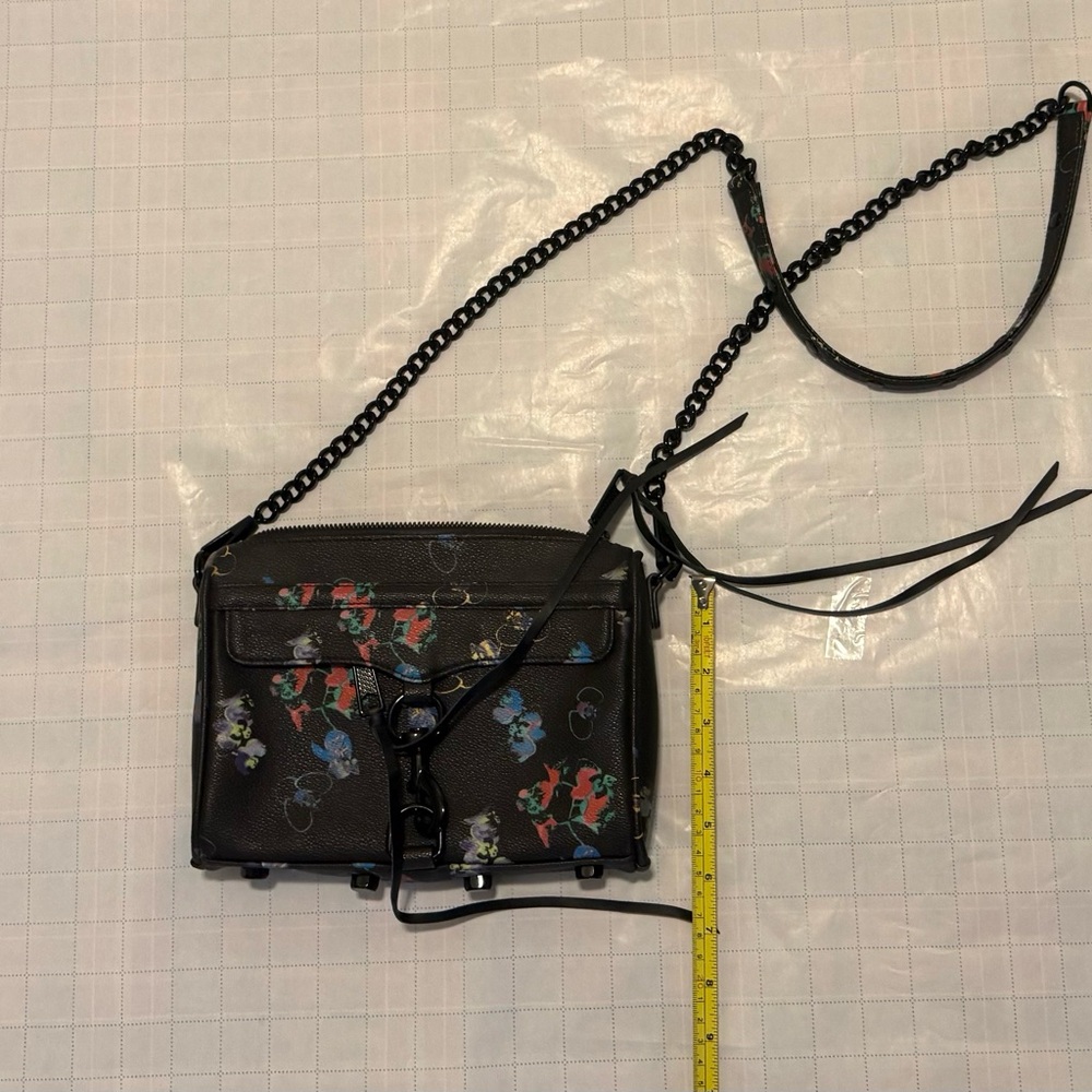 Rebecca Minkoff purse floral butterfly print - Picture 5 of 10